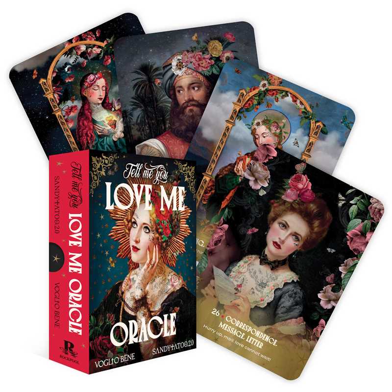 Tell Me You Love Me Oracle by SandyTatoo 2.0: Flashcards