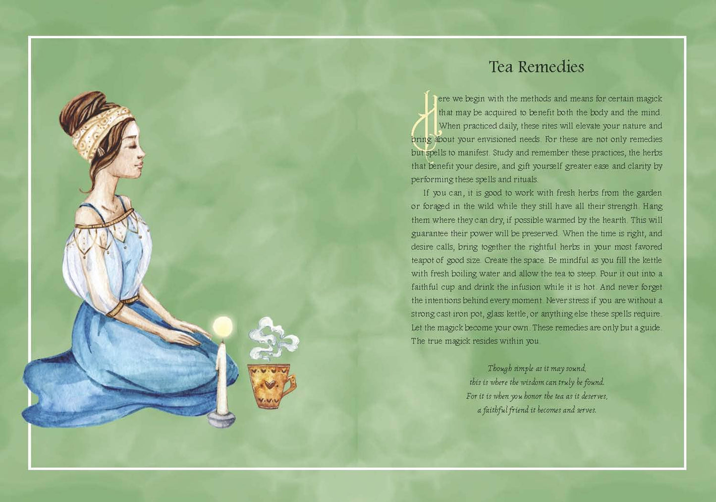 A Tea Witch's Grimoire: Magickal Recipes For Your Tea Time
