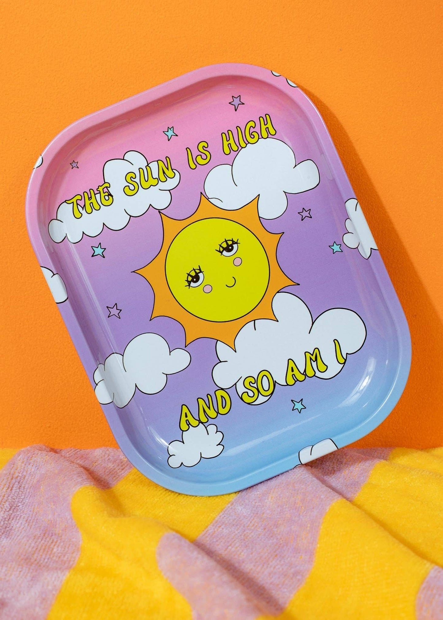 "The Sun Is High" Rolling Tray