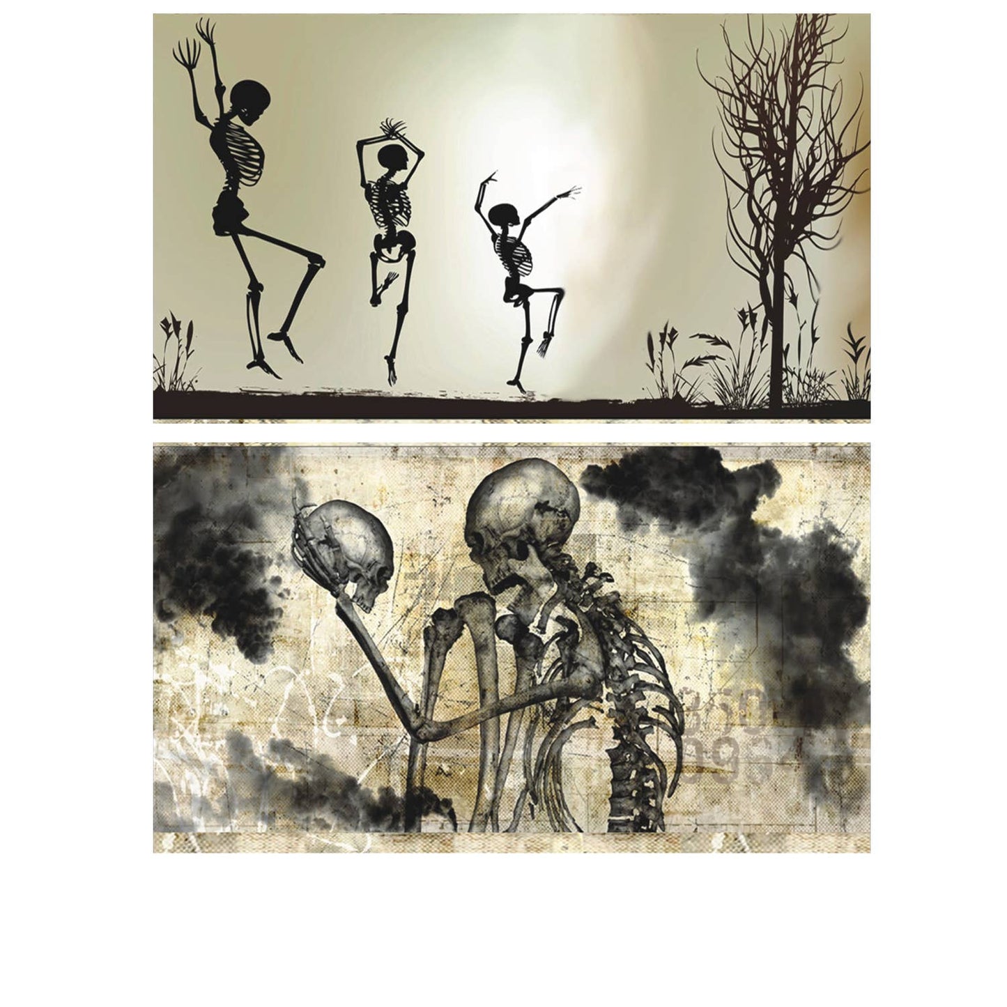 Dancing Skeletons Friends Matchbox