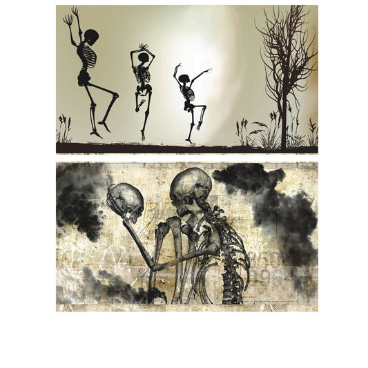 Dancing Skeletons Friends Matchbox