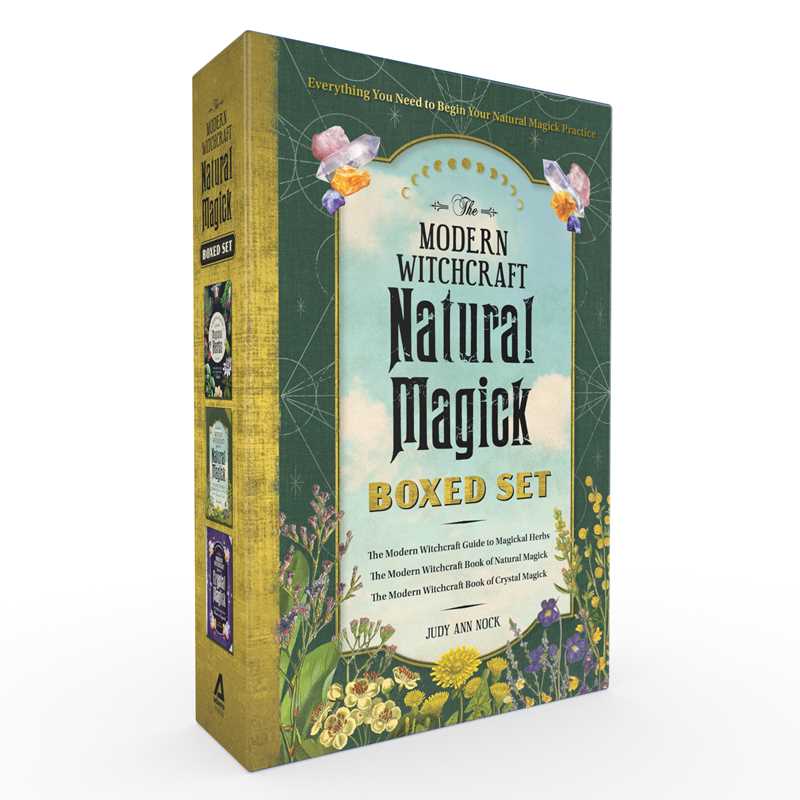 Modern Witchcraft Natural Magick Boxed Set by Judy Ann Nock