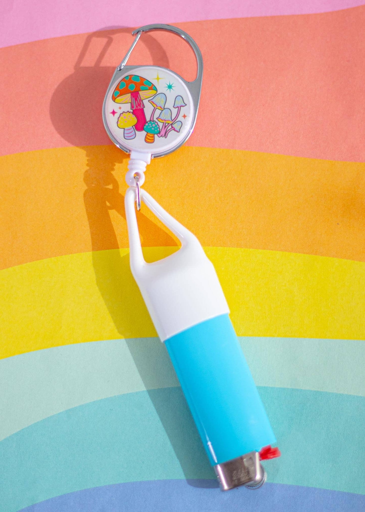 COLORFUL MUSHROOM LIGHTER LEASH