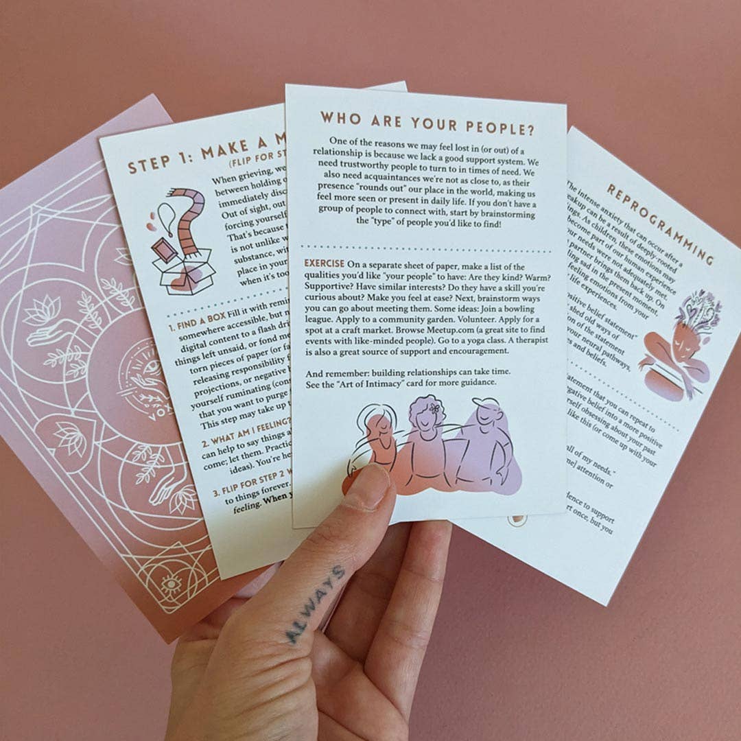 Heart Mender Deck (Breakup + Self-love)