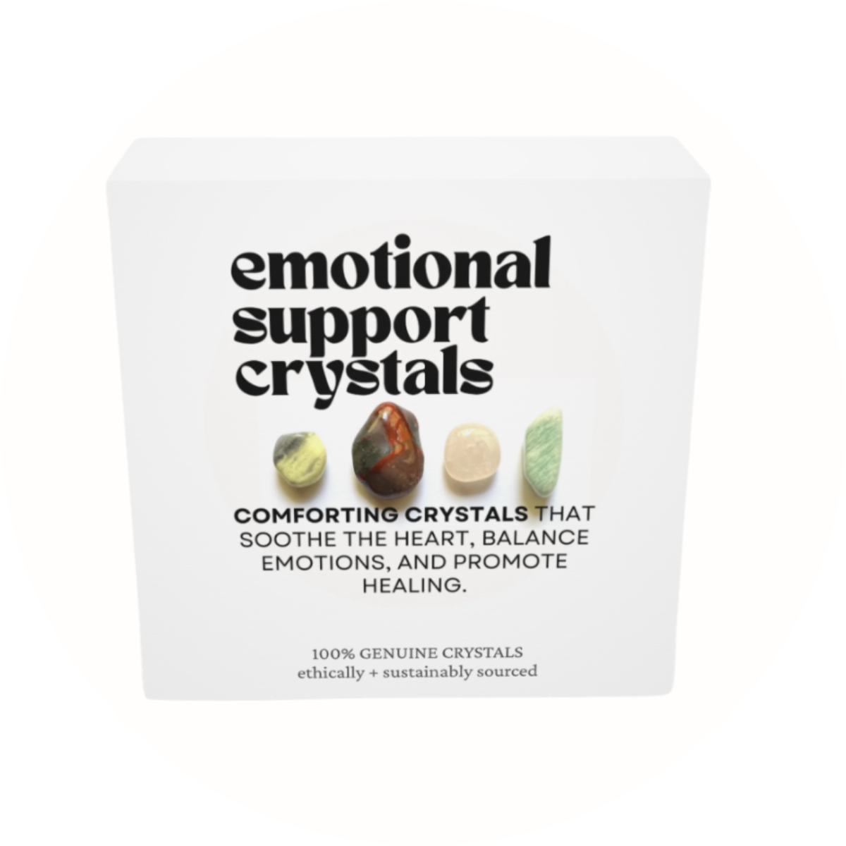 Emotional support crystals - crystal gift for comfort | cheeky gift wellness gift