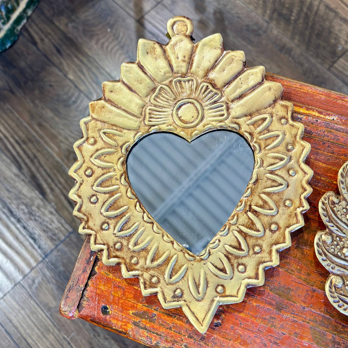 Medium Mirrored Sacred Hearts: B