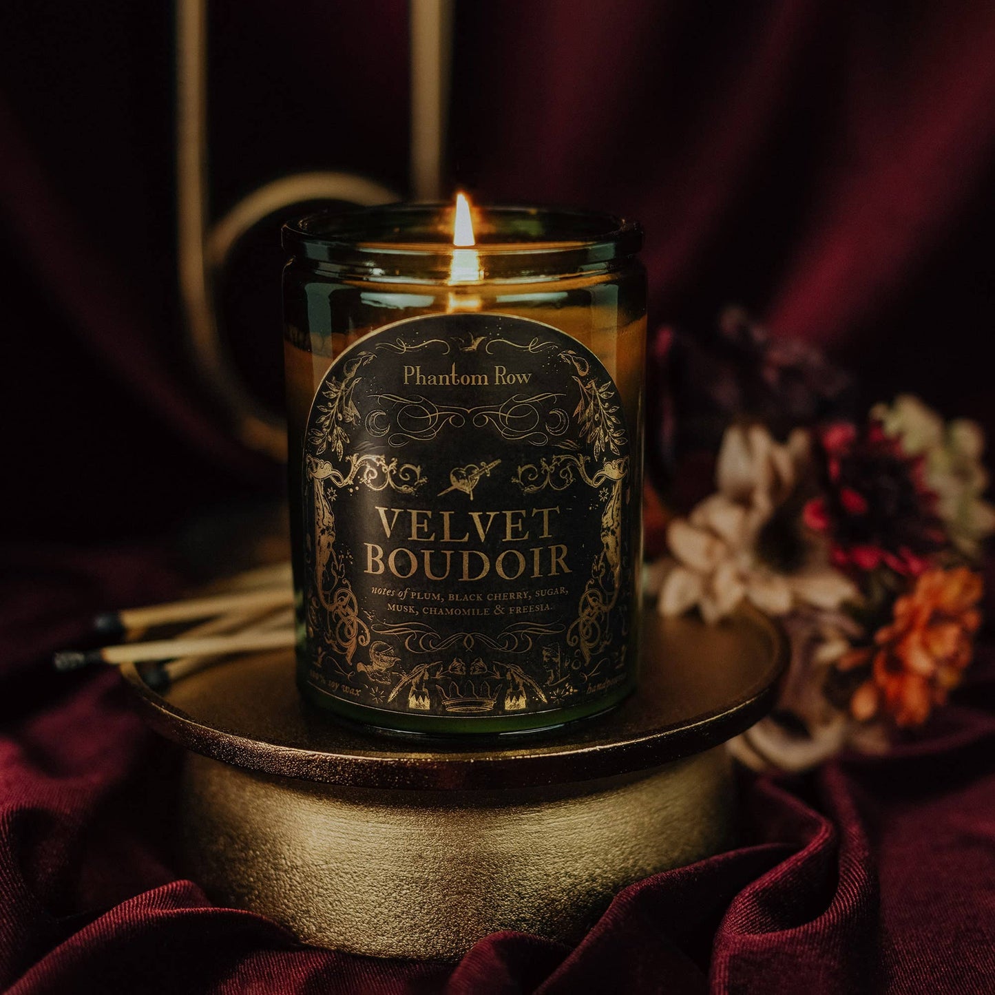 Velvet Boudoir | Soy Wax Jar Candle: Tin