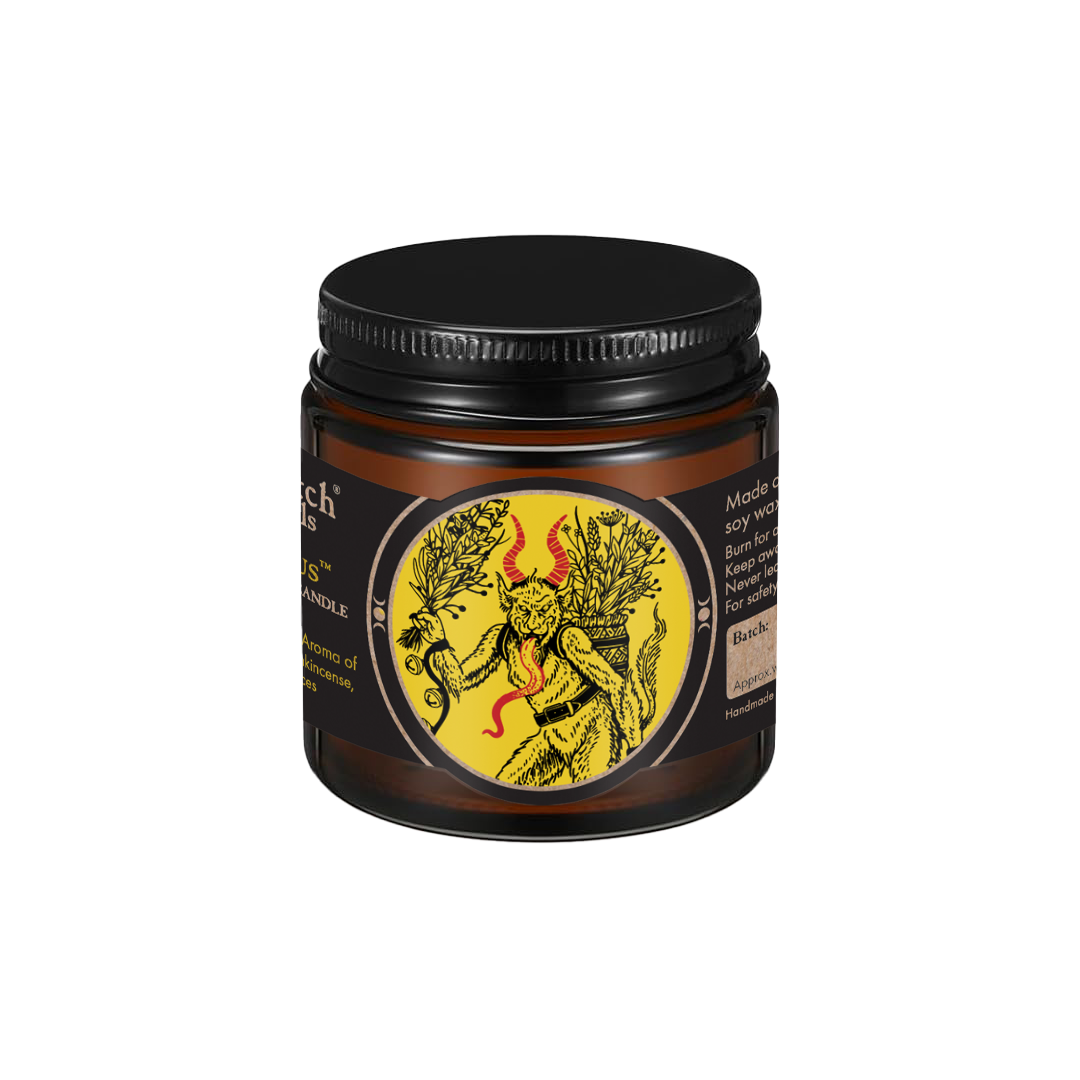 Candle - Soy Wax with Cotton Wick - Krampus (3 oz)