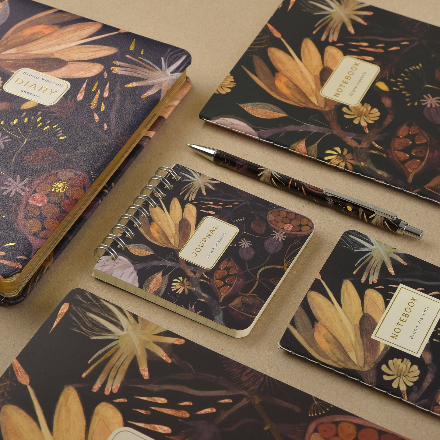 Night Flowers - Pocket Art Journal