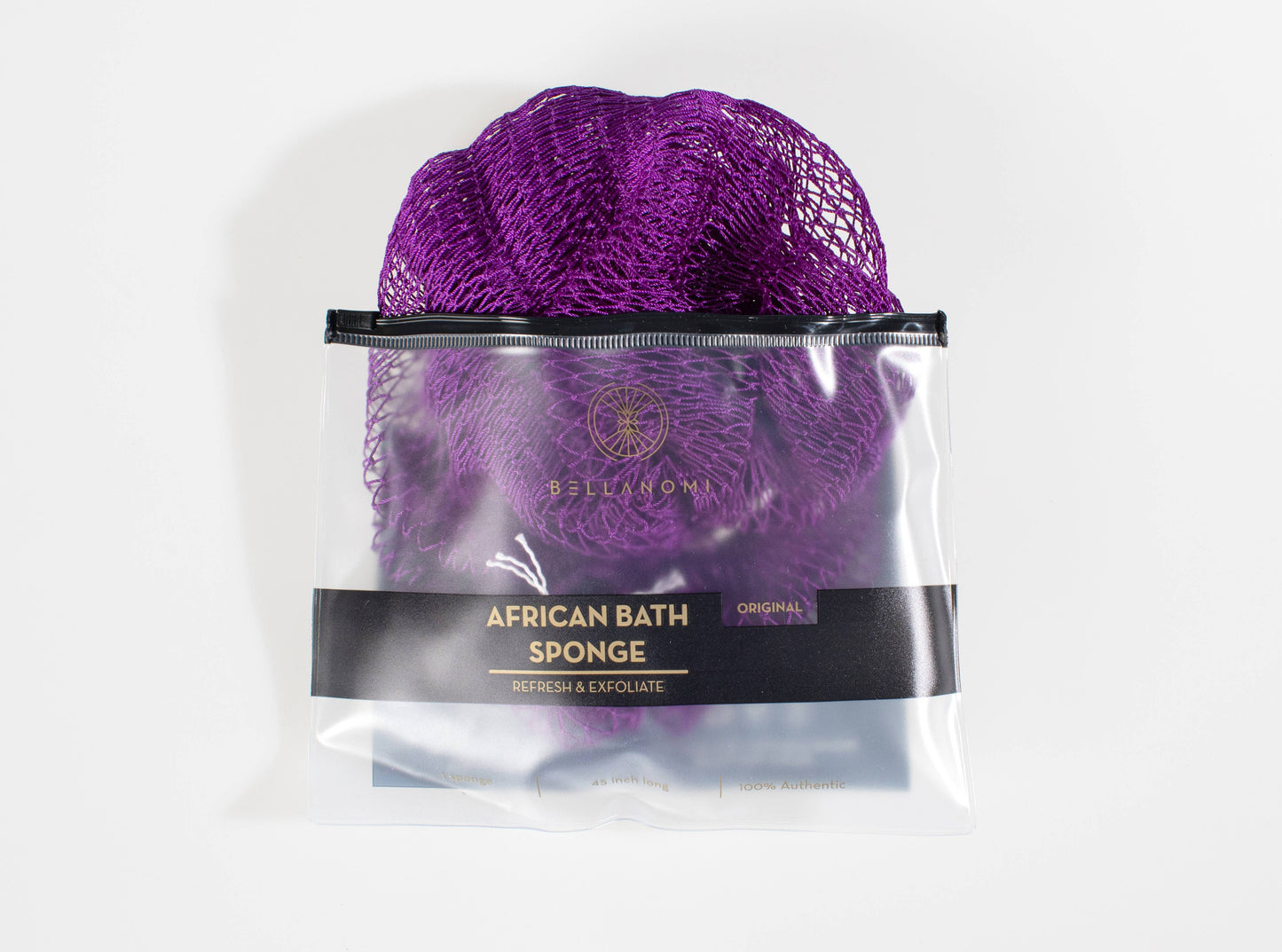 African Exfoliating Net Sponge 45" -  Best Seller: MAGENTA