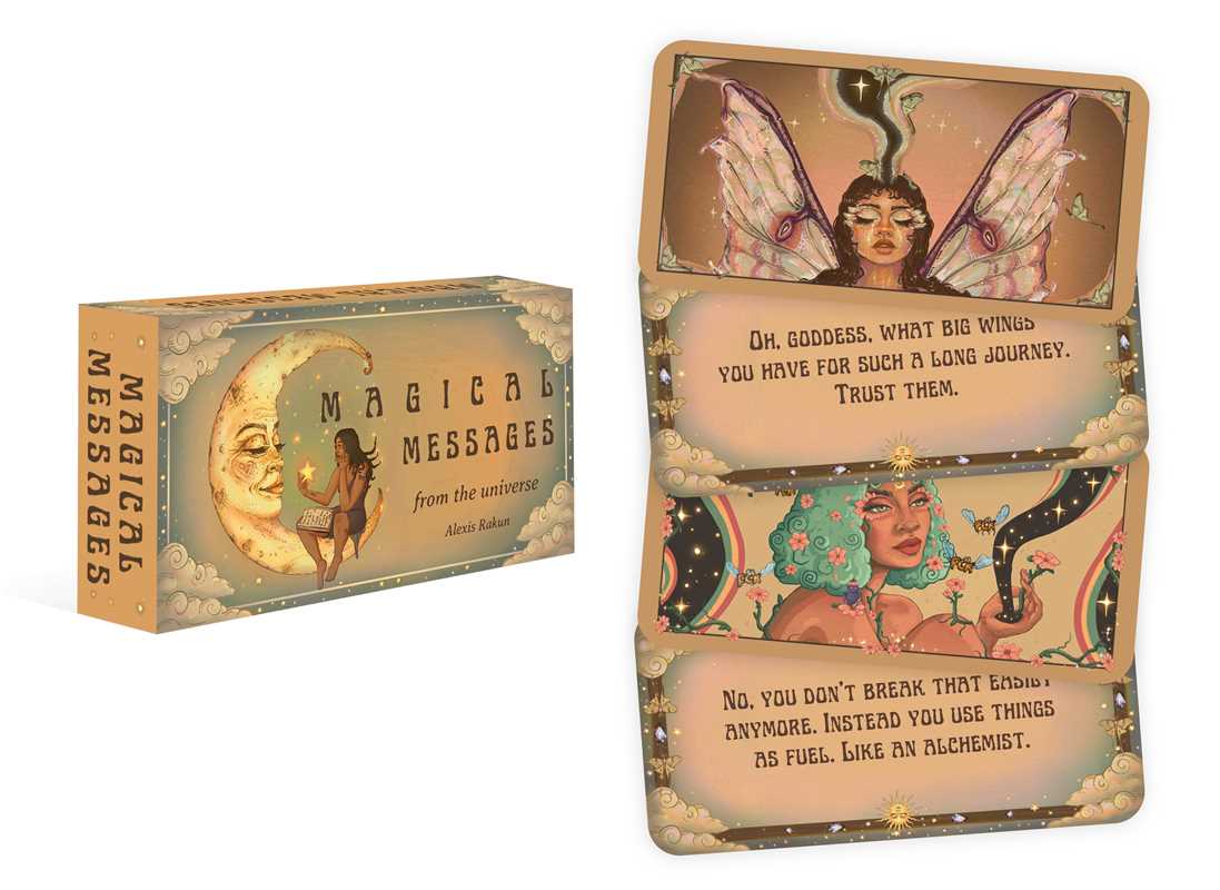 Magical Messages from the Universe by Alexis Rakun: Flashcards