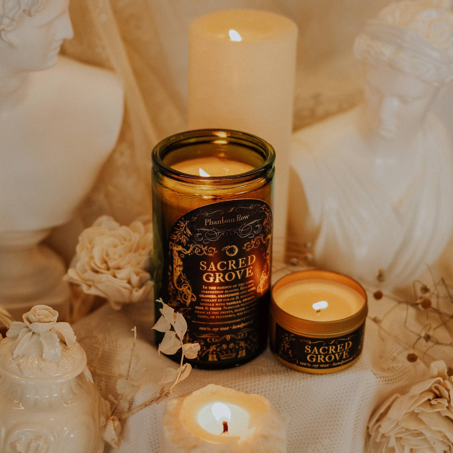 Sacred Grove | Soy Wax Jar Candle: Tin