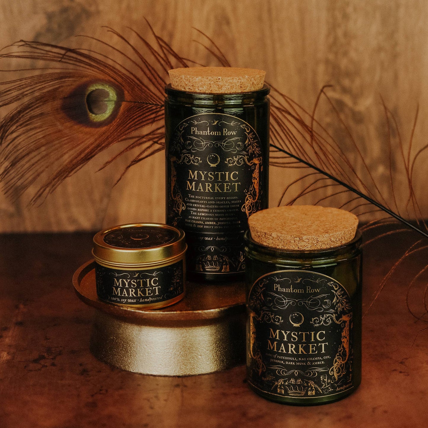 Mystic Market | Soy Wax Jar Candle: Tin