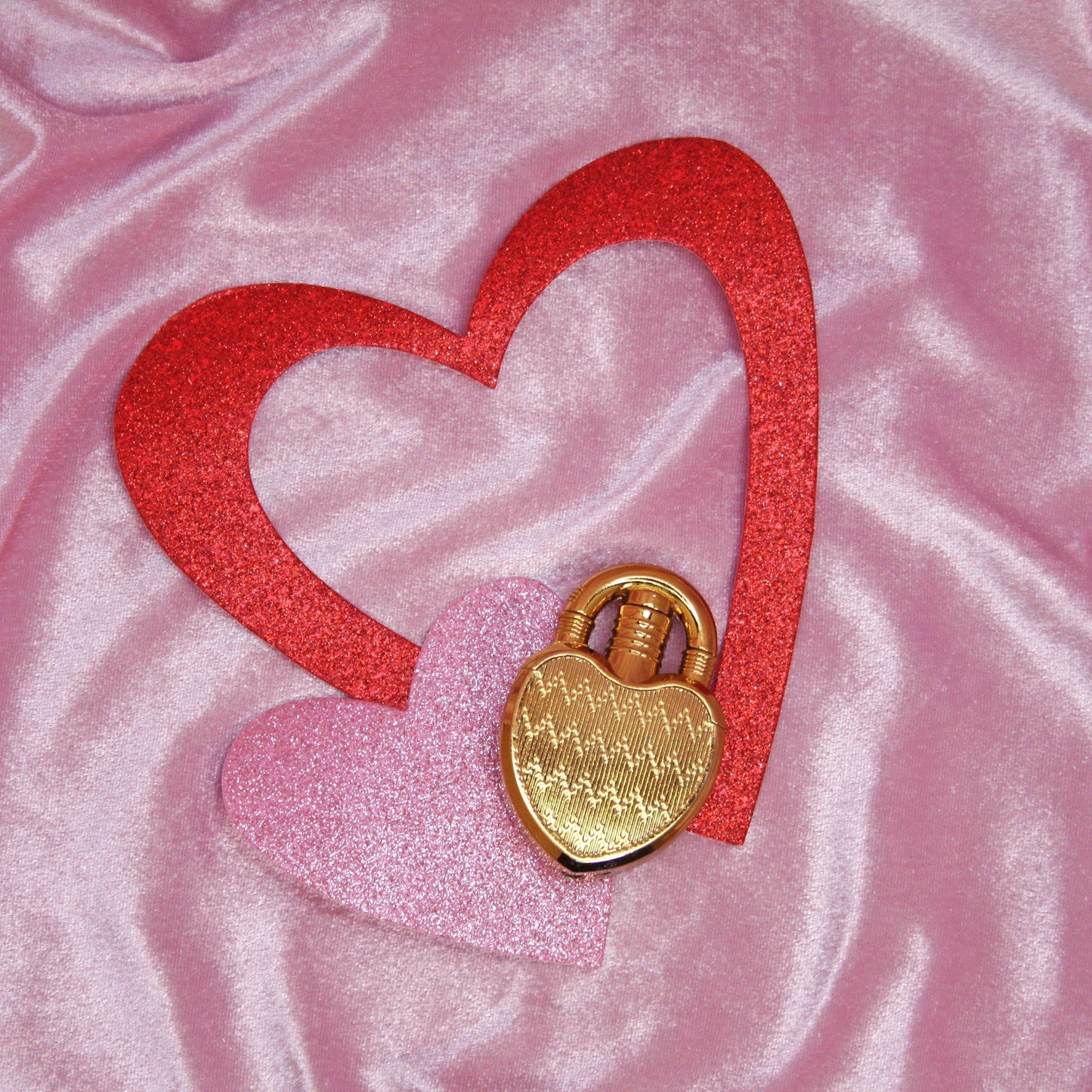 Heart Lock Lighter - Gold