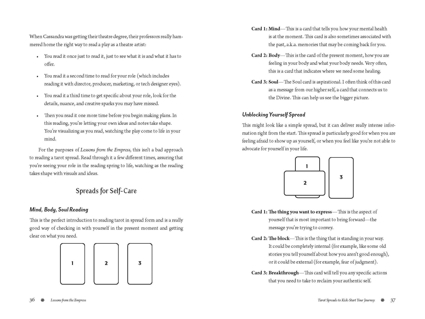 Lessons from the Empress: A Tarot Workbook for Self-Care...