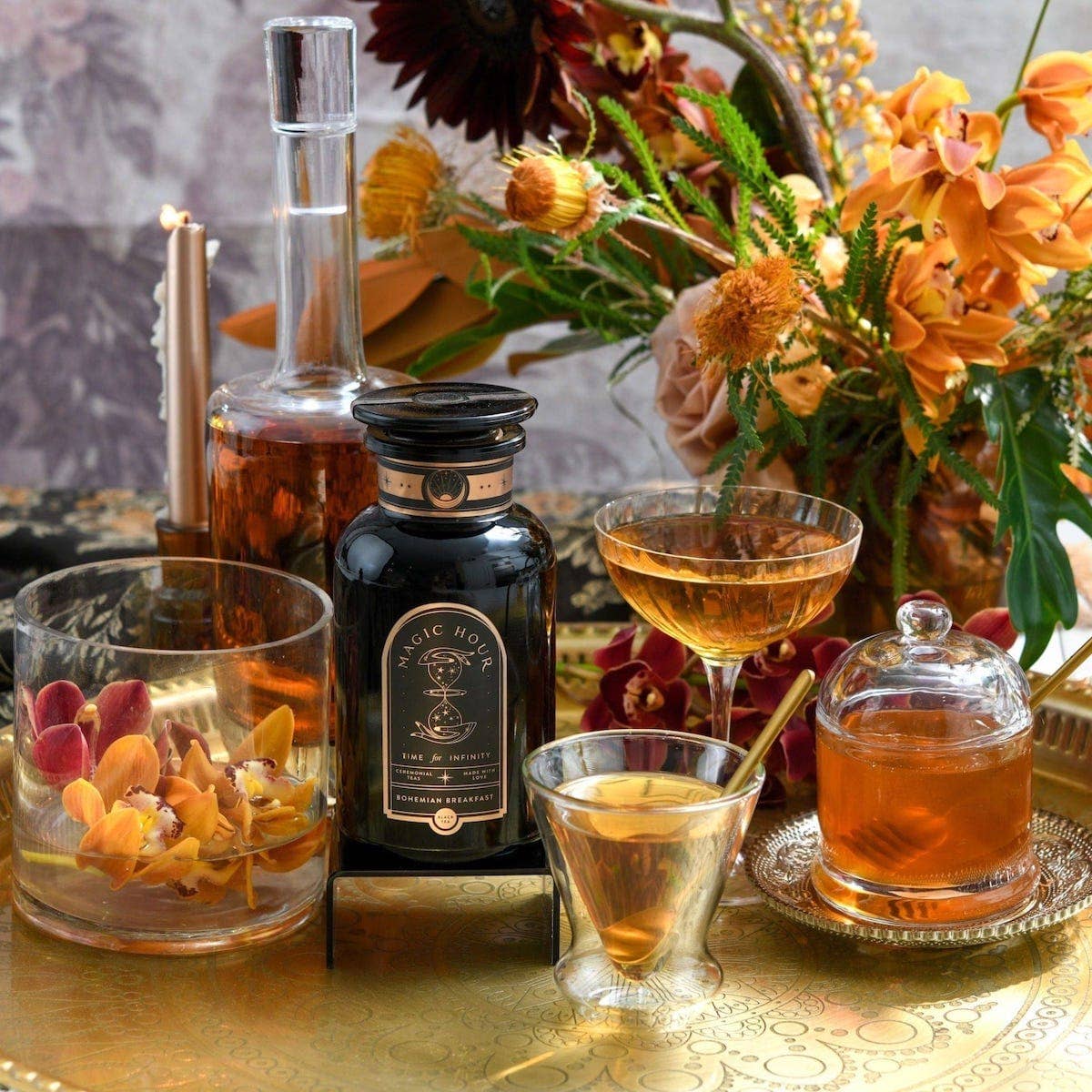 Tea - Bohemian Breakfast Black - Probiotic Rich Vanilla Puerh