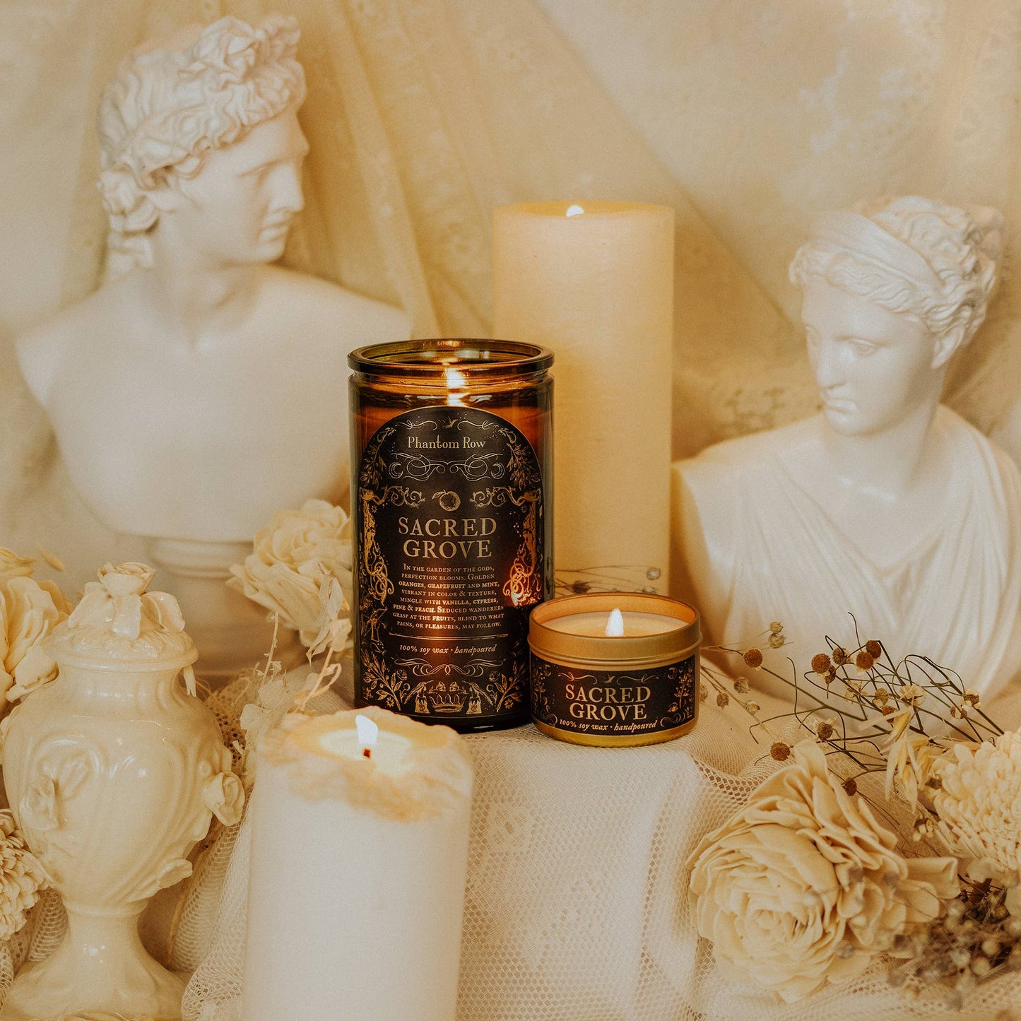 Sacred Grove | Soy Wax Jar Candle: Tin