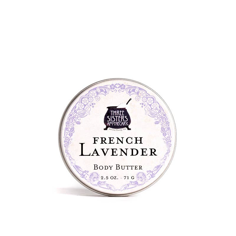 Body Butter French Lavender: 4 oz.