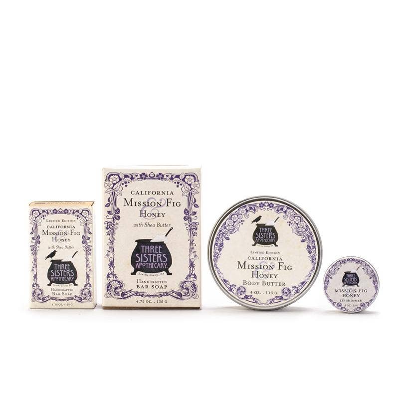 Body Butter California Mission Fig & Honey: 4 oz