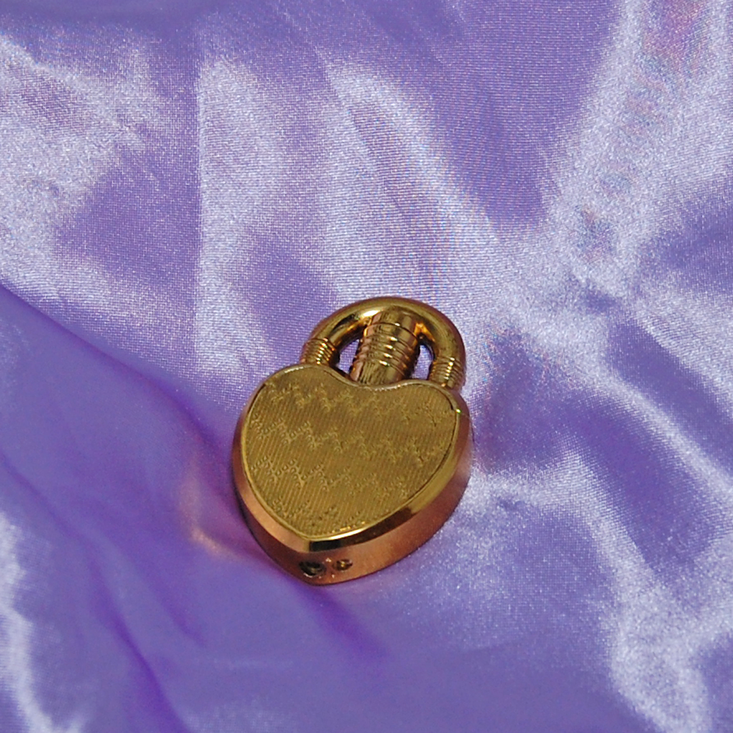 Heart Lock Lighter - Gold