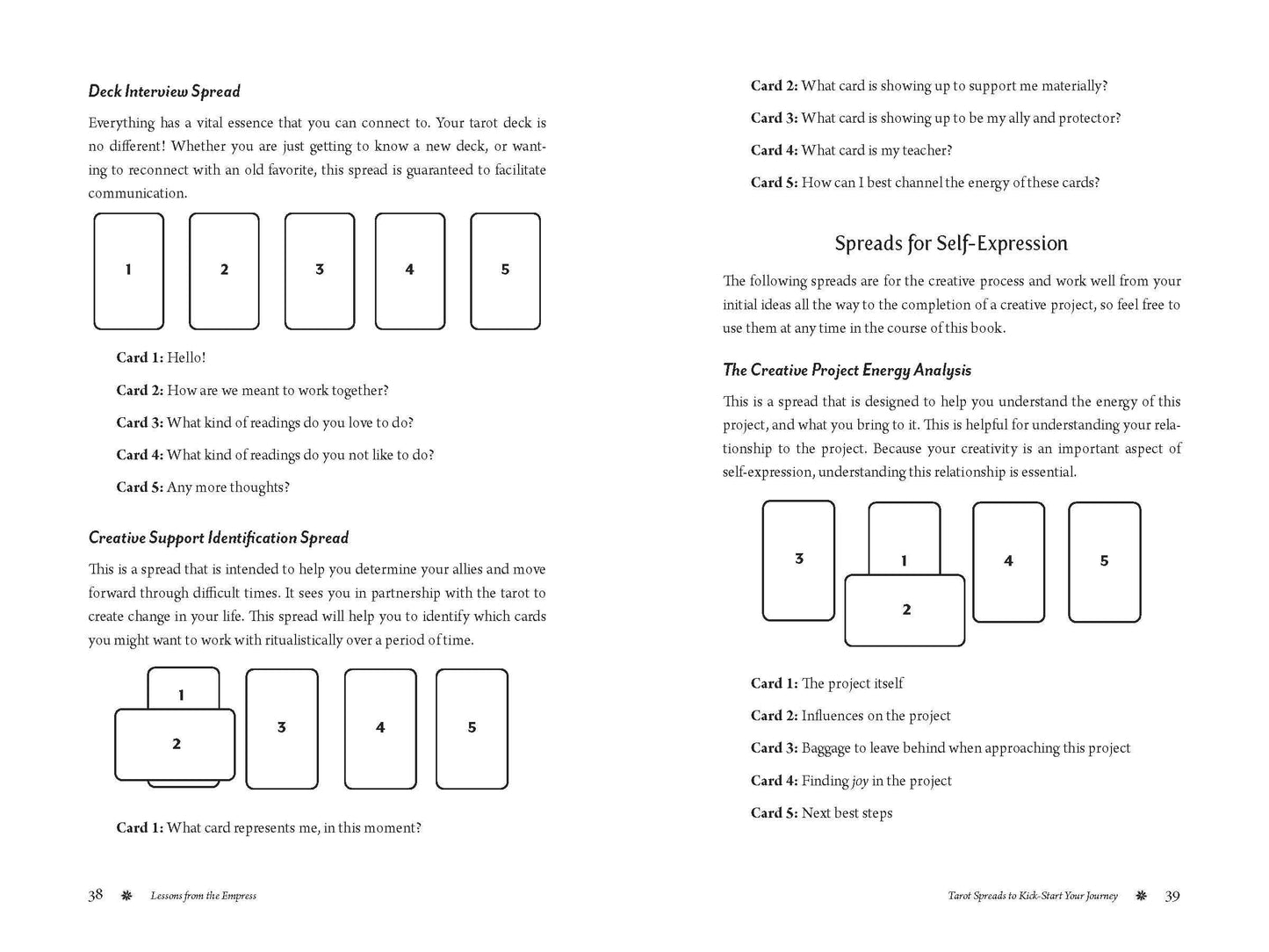 Lessons from the Empress: A Tarot Workbook for Self-Care...