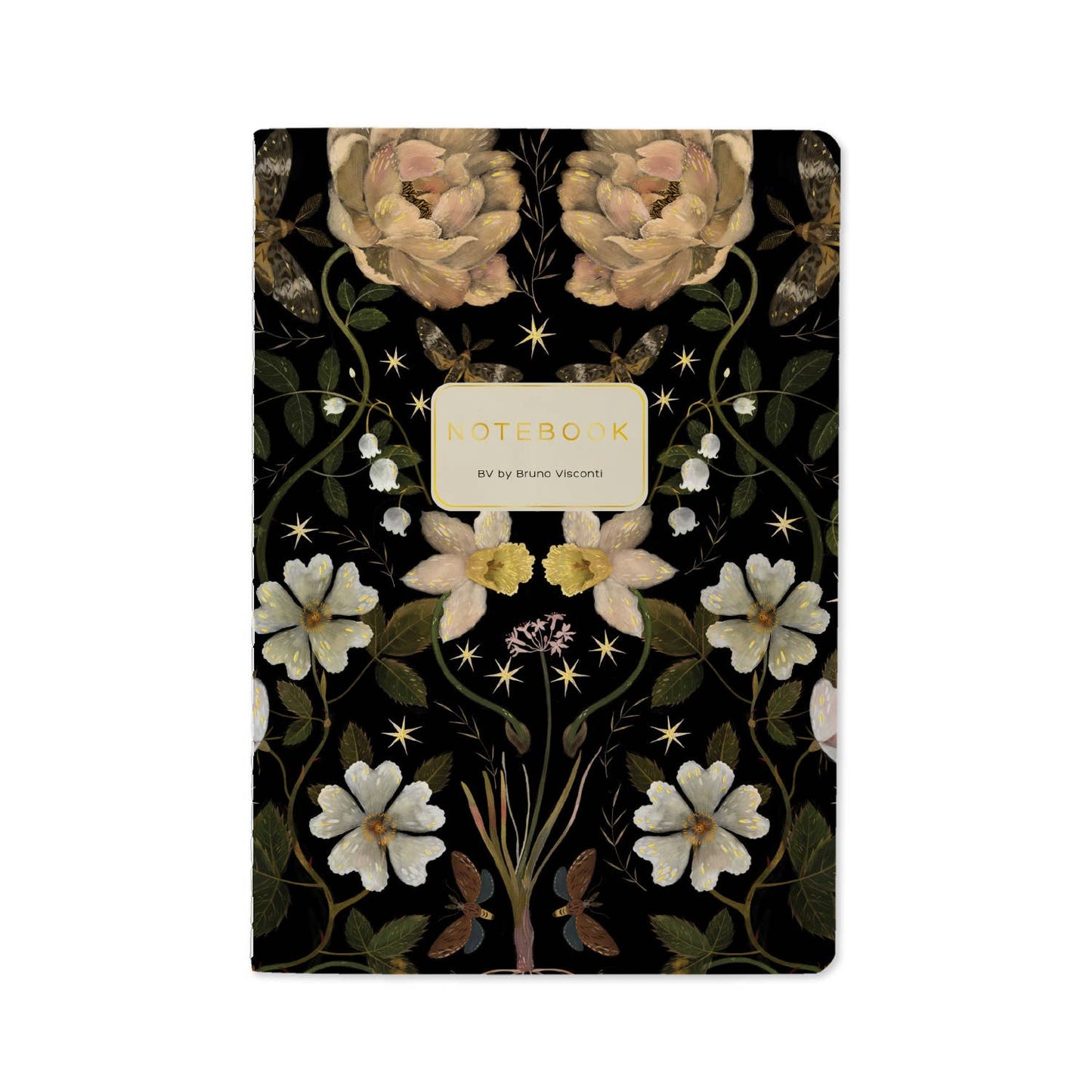 Night Garden - Large Notebook