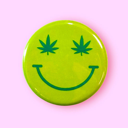 Smiley Stoner Magnet