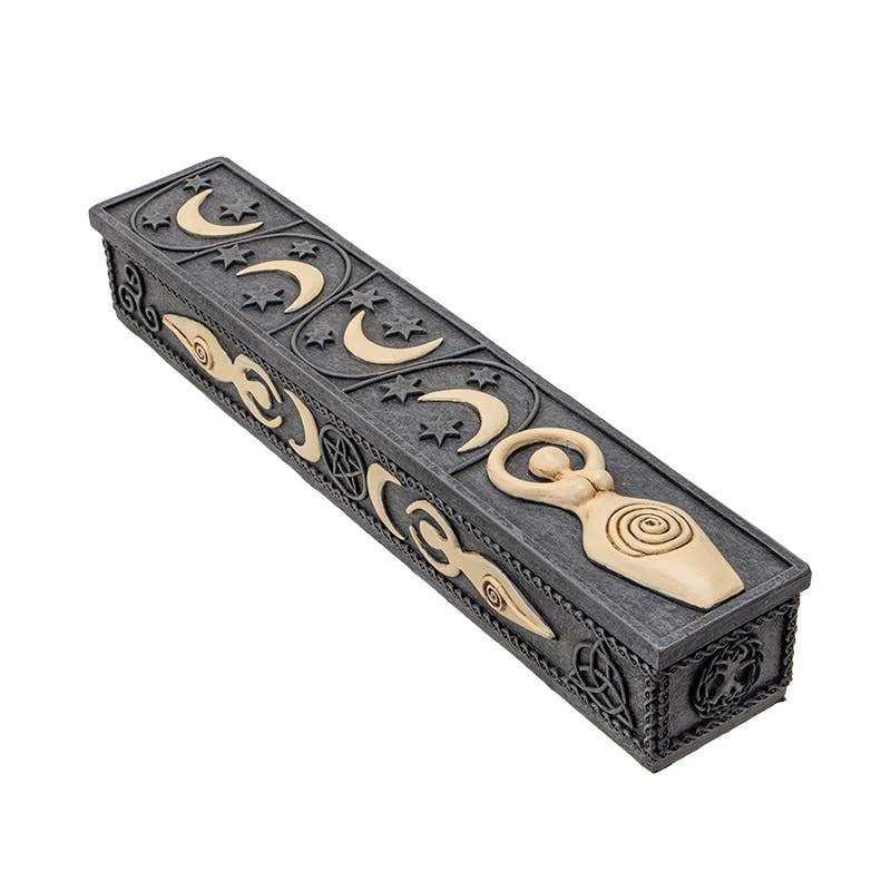 Spiral Goddess Incense Box Burner