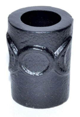 Iron Triple Moon Chime Candle Holder