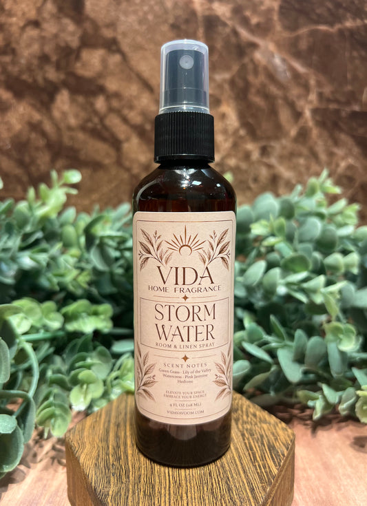 Storm Water | Room & Linen Spray | 4 oz