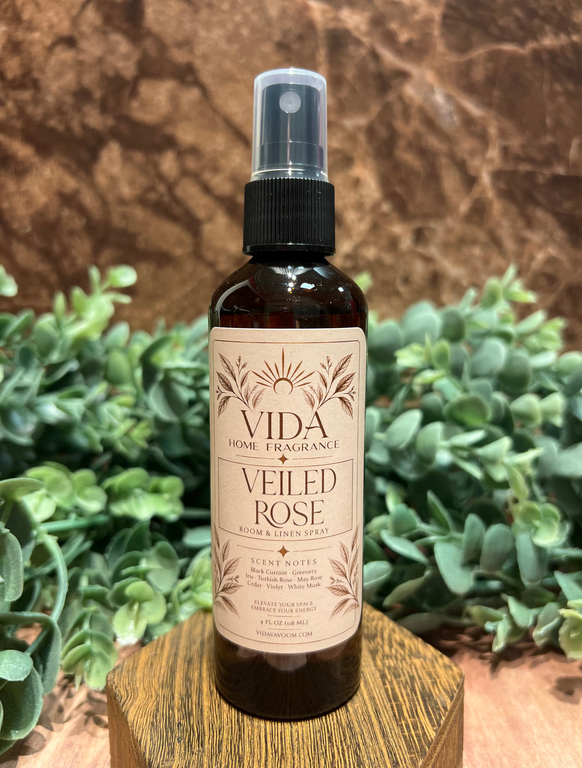 Veiled Rose | Room & Linen Spray | 4 oz