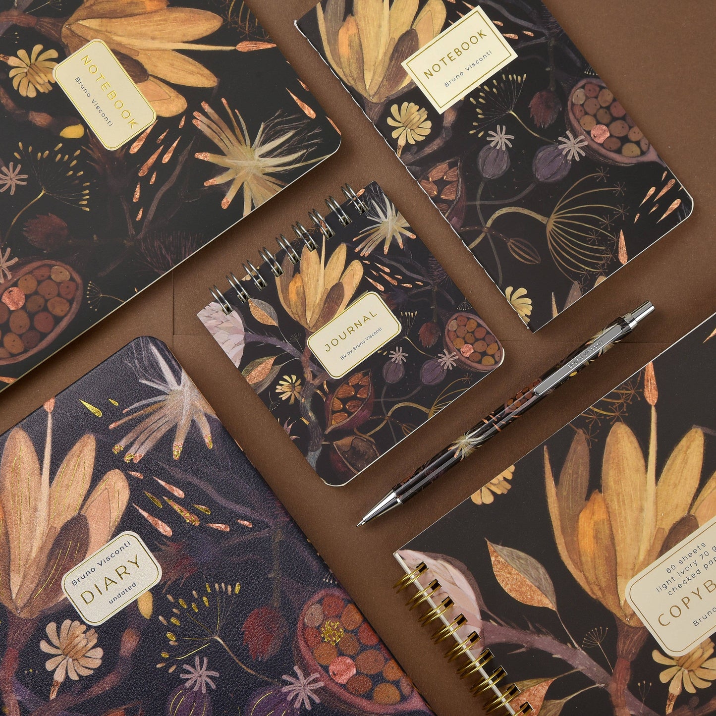 Night Flowers - Pocket Art Journal