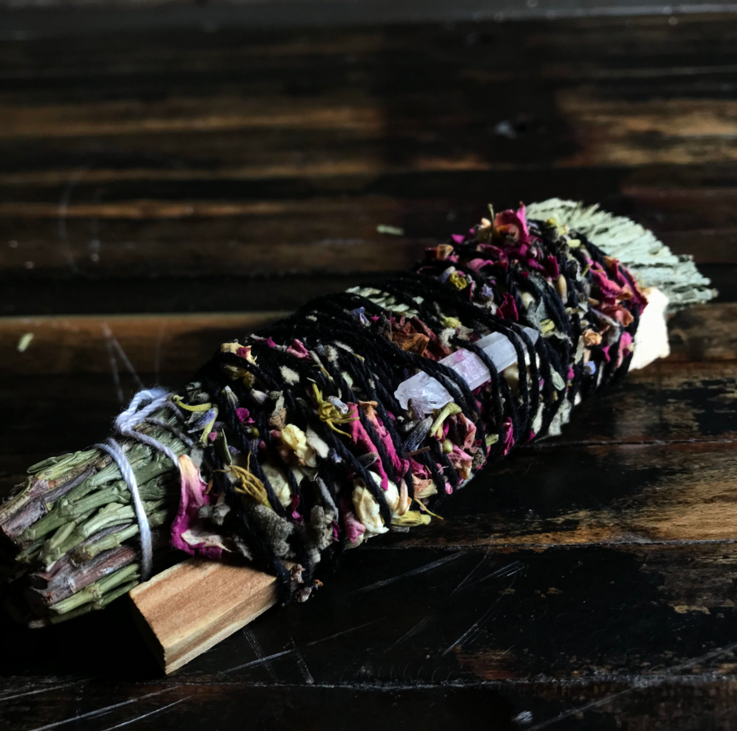 Cedar + Palo Santo Bundle With Instructions