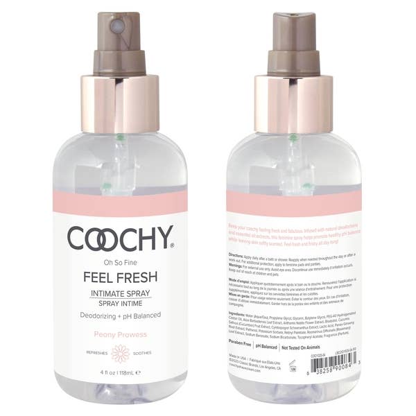 Coochy®  FEEL FRESH Intimate Spray – Peony Prowess