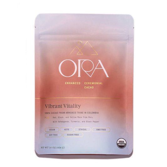 Vibrant Vitality Cacao - Organic Ceremonial Chocolate: 1 lb