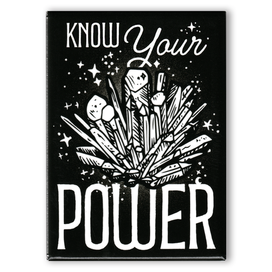 Sourpuss Know Your Power Magnet