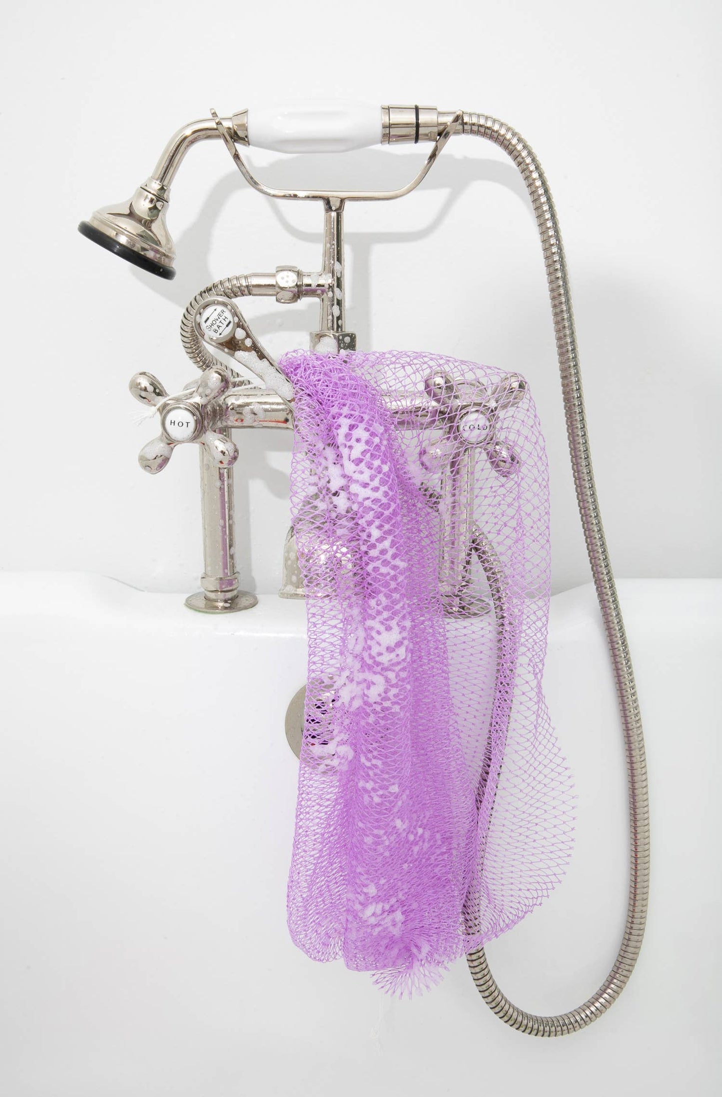 African Exfoliating Net Sponge 45" -  Best Seller: MAGENTA