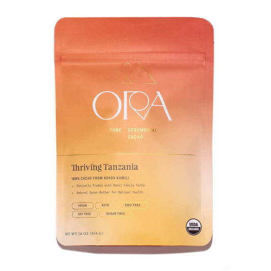 Thriving Tanzania 100% Cacao - Organic Ceremonial Chocolate: 1 lb