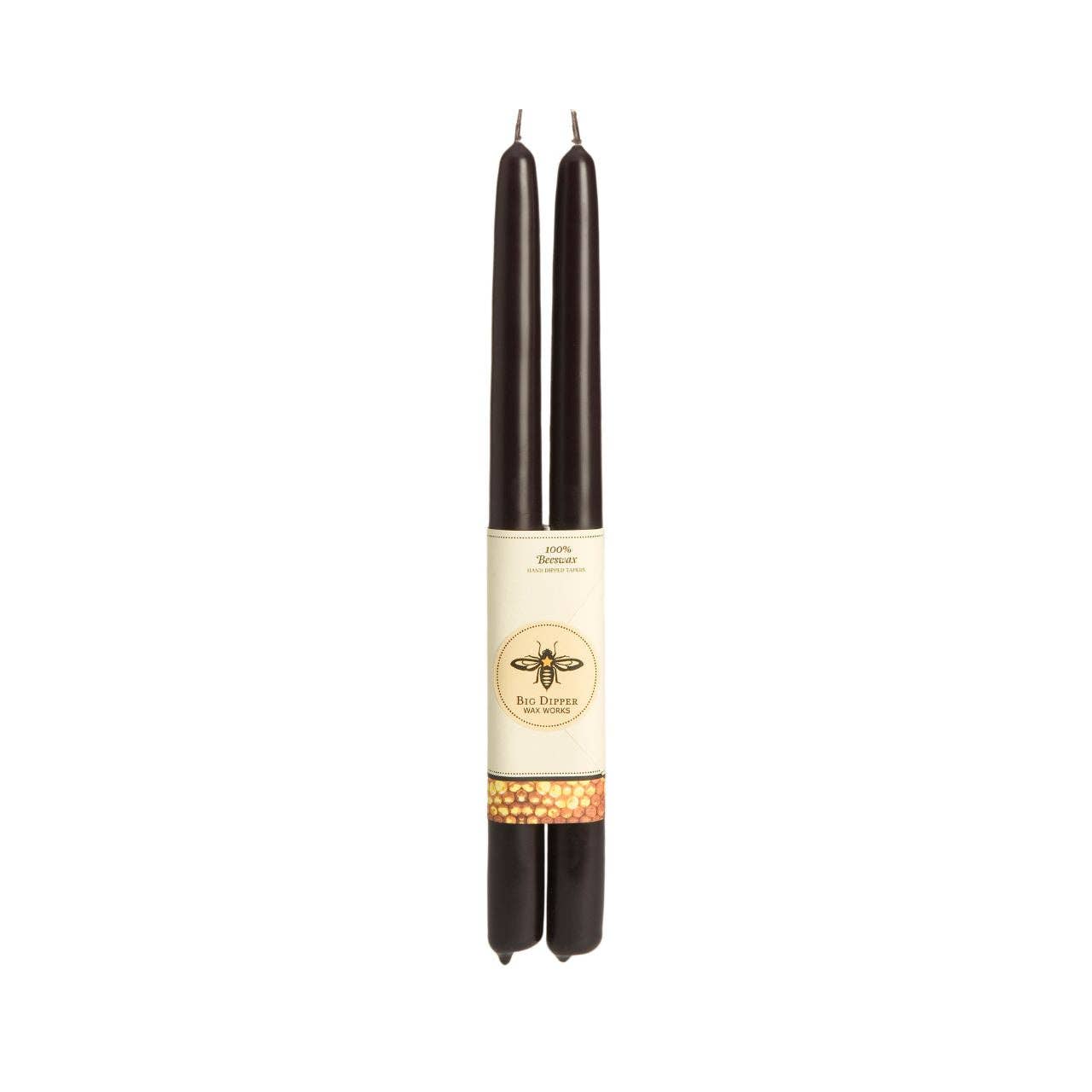100% Pure Beeswax Tapers: Lilac / Standard (12" x 7/8")