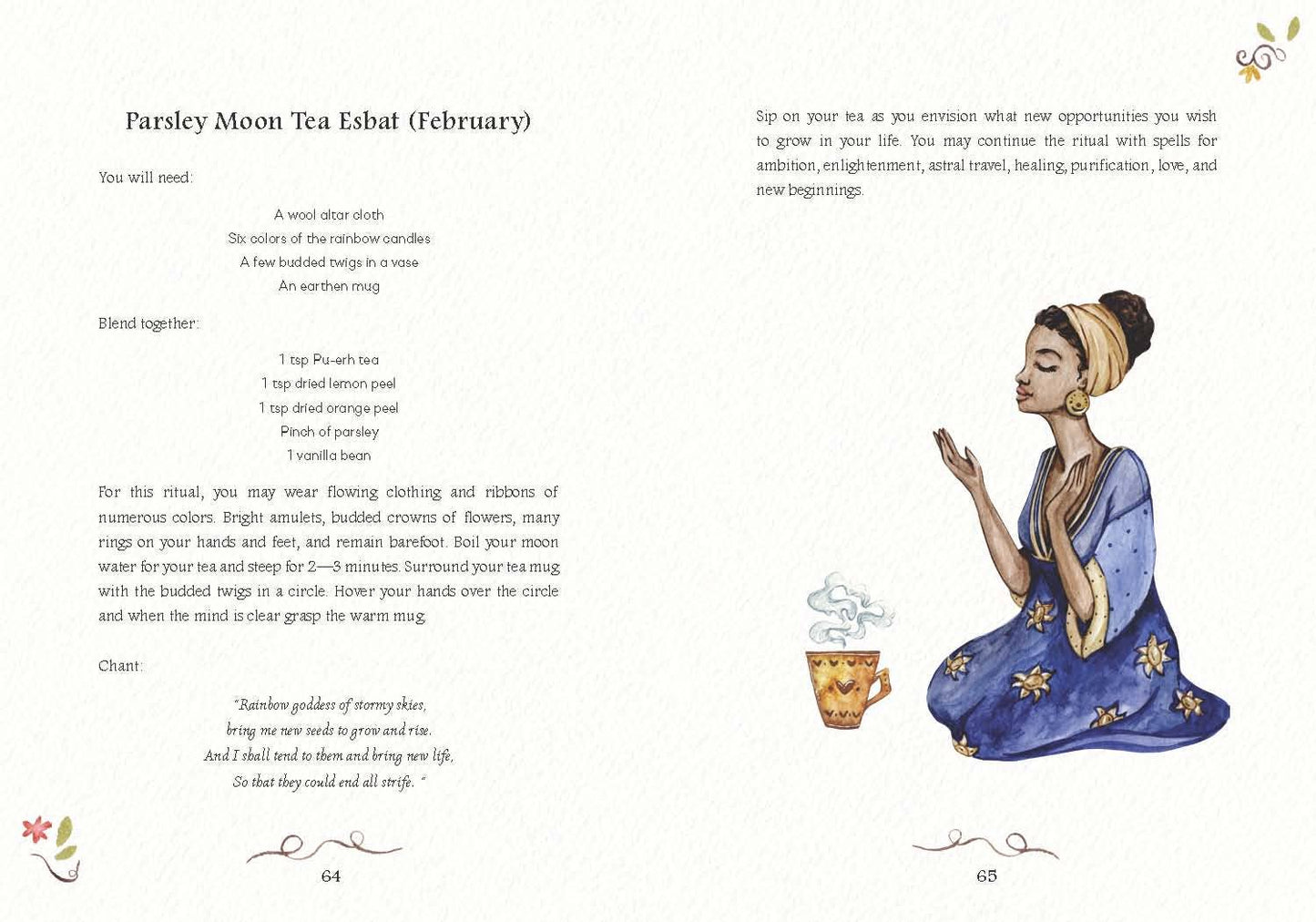 A Tea Witch's Grimoire: Magickal Recipes For Your Tea Time