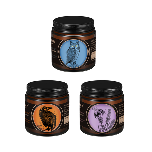 Candle - Soy Wax with Cotton Wick - Herbal Renewal (3 oz)