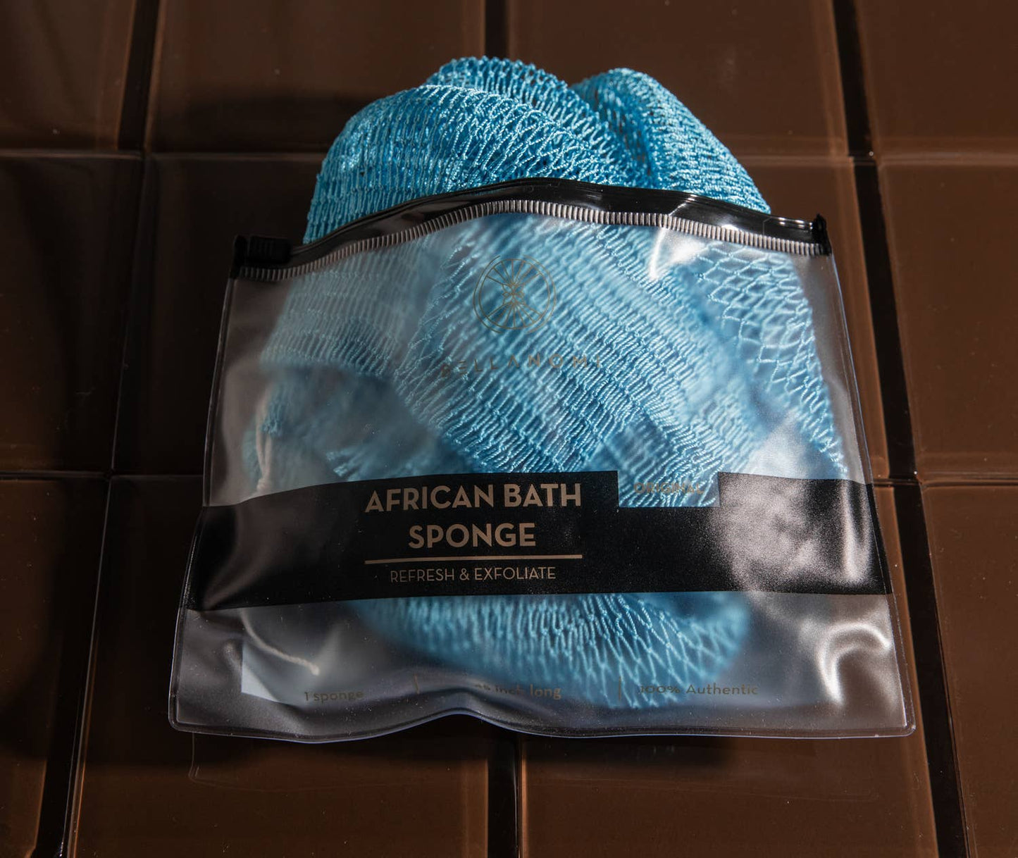 African Exfoliating Net Sponge 45" -  Best Seller: FOREST GREEN