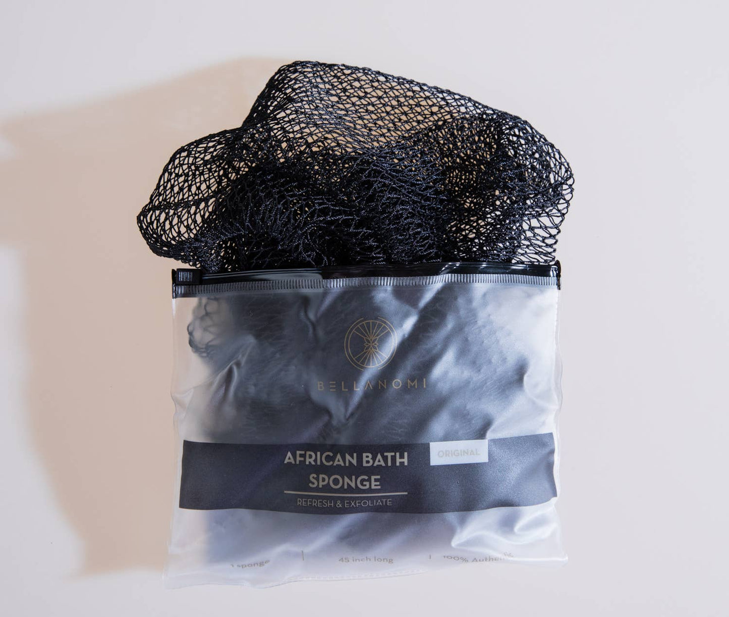 African Exfoliating Net Sponge 45" -  Best Seller: LEMON