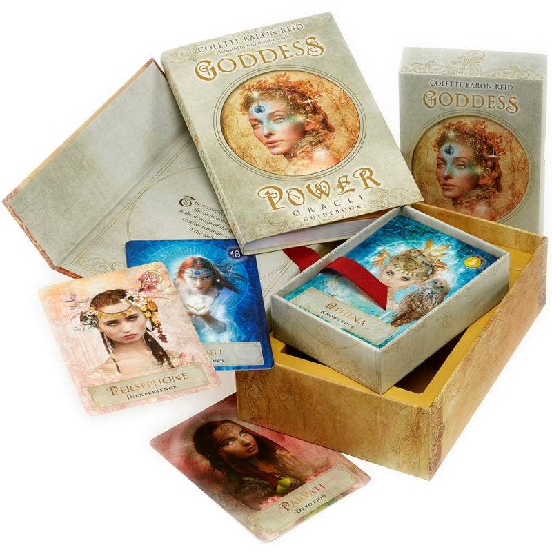 Oracle Deck - Goddess Power Oracle (Deluxe Keepsake Edition)