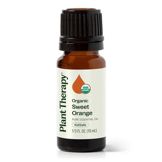 Organic Sweet Orange Essential Oil 10 Ml
