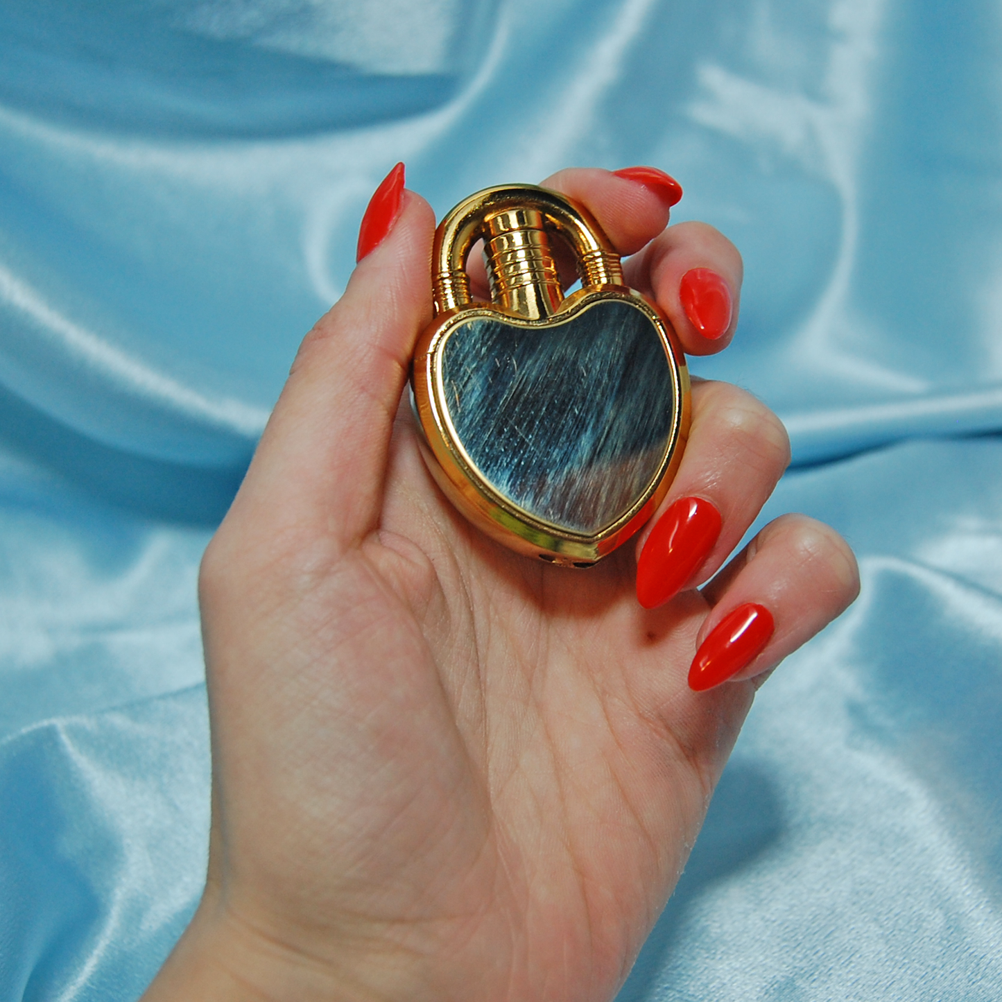 Heart Lock Lighter - Gold