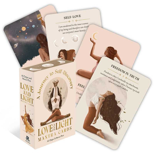 Love and Light Mantra Cards by Ali Oetjen: Flashcards; 16 pages / English