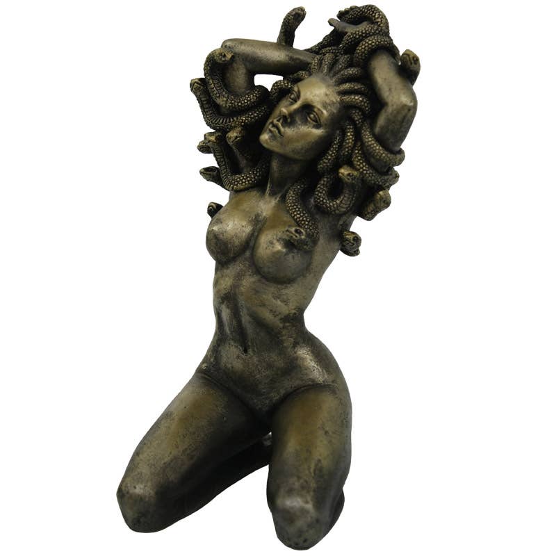 Goddess Statue - Medusa (Kneeling)