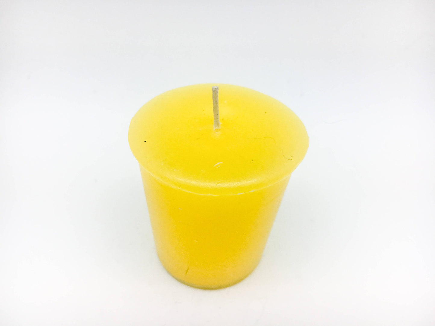 Yellow Votive Candle - Mental clarity, knowledge, manifest