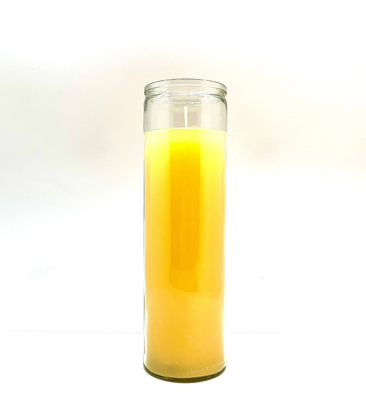 Yellow 7 Day Prayer Candle - intellect, wisdom, knowledge